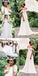 Popular Off the Shoulder Long A-line Ivory Chiffon Sexy Beach Wedding Dresses DM796