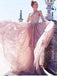 Mermaid Lace Long Prom Dresses, Elegant Bateau Evening Dress DMG23