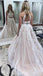 New A Line Two Pieces High Neckline Long Lace Formal Prom Dress DM732