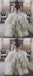 Princess A-Line Sweetheart Floor-Length Ivory Tulle Wedding Dress with Lace DME99