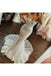 Sexy Ivory Sequins Mermaid Prom Dresses Shiny Long Wedding Dresses DM1924