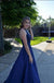 Royal Blue Beading Princess Ball Gown Prom Dress,stunning Sexy Party Dress For Teens DM104