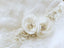 Flower Wedding Belt Lace Applique Floral Bridal Sash with Pearls BS10