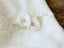 Flower Wedding Belt Lace Applique Floral Bridal Sash with Pearls BS10