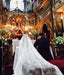 All Over Lace Unique Mantilla Church Bridal Veil WV19