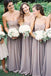 Beautiful Bridesmaid Dresses,Strapless Bridesmaid Dress,Chiffon Bridesmaid Dresses,Long Bridesmaid Dresses