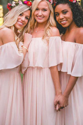 Long Bridesmaid Dresses