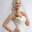One Layer Fingertip Beading Edge Wedding Veil with Crystals and Sequins WV2