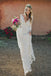 Sheath V-neck Backless Long Sleeves Lace Boho Wedding Dresses DMM83