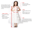 Ivory A-line Scoop Sleeveless Bowknot Tea-Length Tulle Flower Girl Dresses With Belt DM713