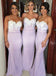 Spaghetti Straps Mermaid Sexy Bridesmaid Dresses, Lace Bridesmaid Dresses 2019 DM162