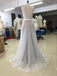 Elegant Beach Coast Wedding Dresses,Lace A Line Tulle Bridal Dresses For Beach Wedding DM168