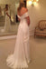 Off Shoulder Side Split Beach stunning Long Affordable Bridal Dresses/Wedding Dress DM170