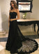 Sweetheart Black Tulle Lace Long Prom Dresses For Teens,Graduation Party Dresses DM884