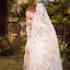 All Over Lace Unique Mantilla Church Bridal Veil WV19