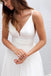 Simple Beach Cheap Wedding Dress,Summer Coast Off White A-line Wedding dresses DM107