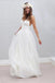 Simple Beach Cheap Wedding Dress,Summer Coast Off White A-line Wedding dresses DM107