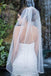 1T Layer Fingertip Length Tulle Wedding Veil with Satin Trim Edge WV3