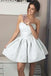 Fashion A-Line Sweetheart Mini Short Homecoming Dress,Graduation Dresses DMB33