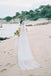90 Inches Ivory Wedding Veil Chapel Length Cut Edge Veils WV12