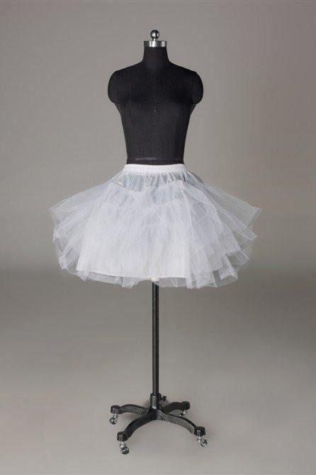 Fashion Short Wedding Dress Petticoat Accessories White DMP11