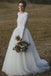 Long Sleeves Jersey Top Fluffy Tulle Wedding Dresses Simple Bridal Dresses DM1950