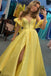 Red Strapless A-Line Satin Long Prom Dress with Detachable Sleeves DMP280