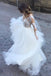  Romantic Wedding Dresses,Ball Gown Wedding Dress,Long Sleeves Wedding Dresses,Tulle Bridal   Gown