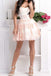 Sweetheart A Line Short Lace Appliques Homecoming Dress,Cocktail Party Dresses DMA92