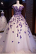 Butterfly Cap Sleeves Long Ball Gown Prom Dress Cheap Evening Dresses DMR45