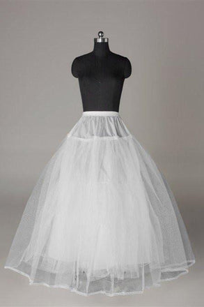 Fashion Ball Gown Wedding Petticoat Accessories White Floor Length DMP10